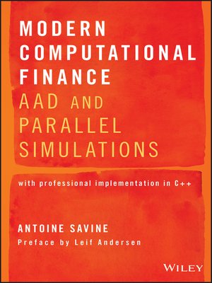 cover image of Modern Computational Finance